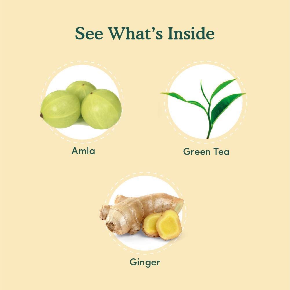 Vahdam Organic Amla Ginger Tea Image