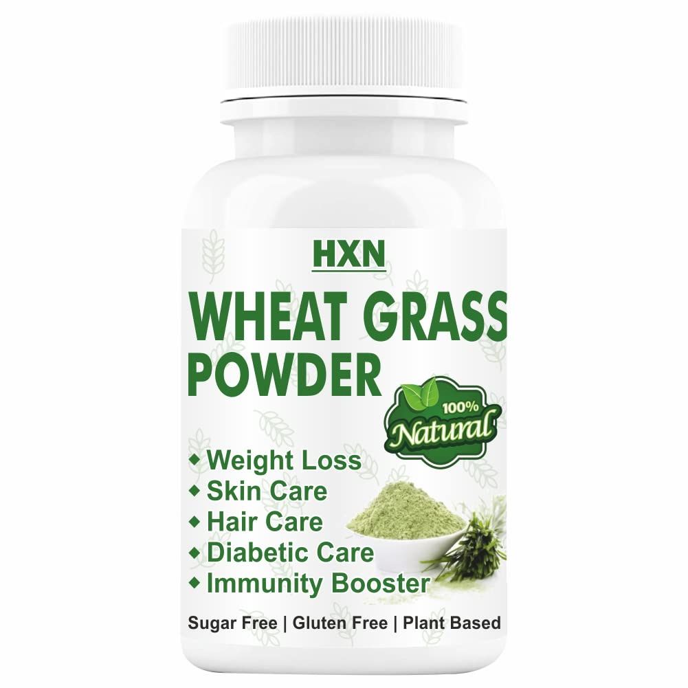 HXN Wheat Grass Powder Organic Supplement Support Immunity Booster Image