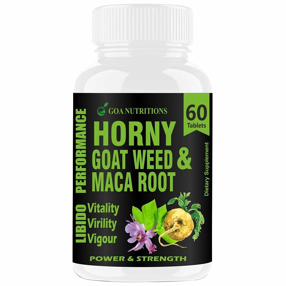 Goa Nutritions Horny Goat Weed & Maca Root Image