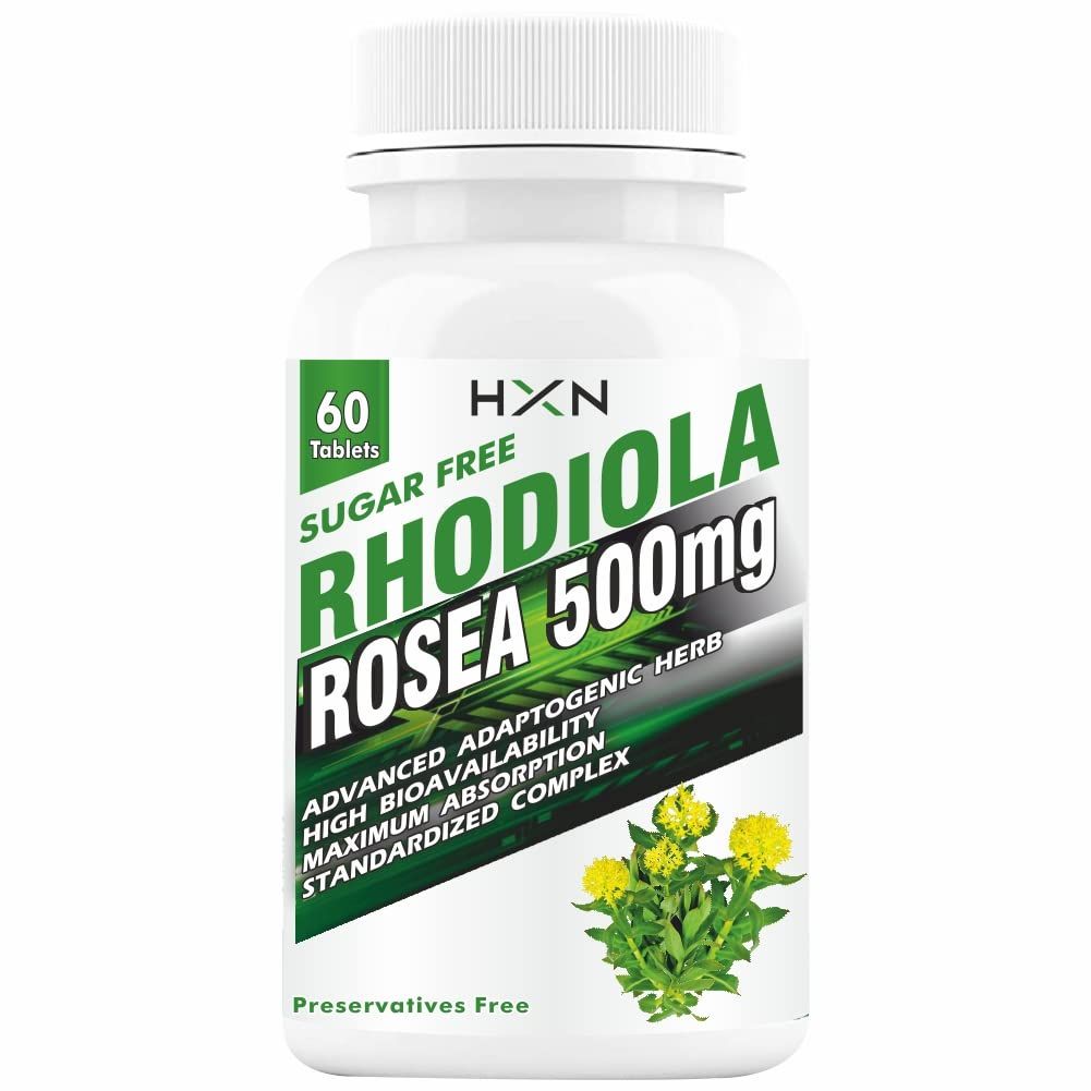 HXN Rhodiola Rosea Supplement Extract Tablets Image