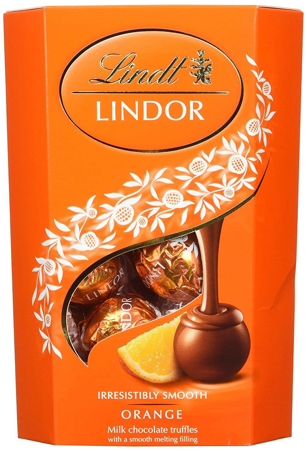 Lindt Orange Milk Chocolate Tuffles Image