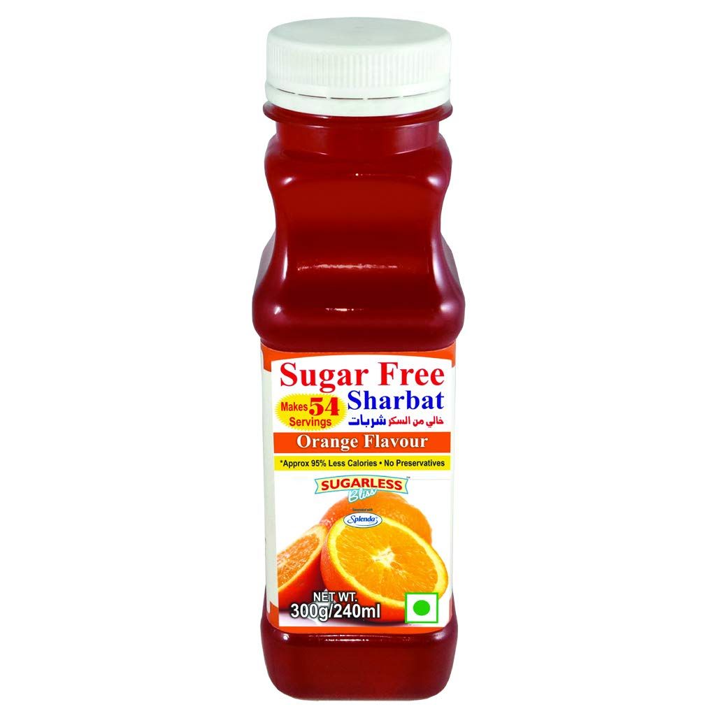 Sugarless Bliss Sugar Free Orange Syrup Image