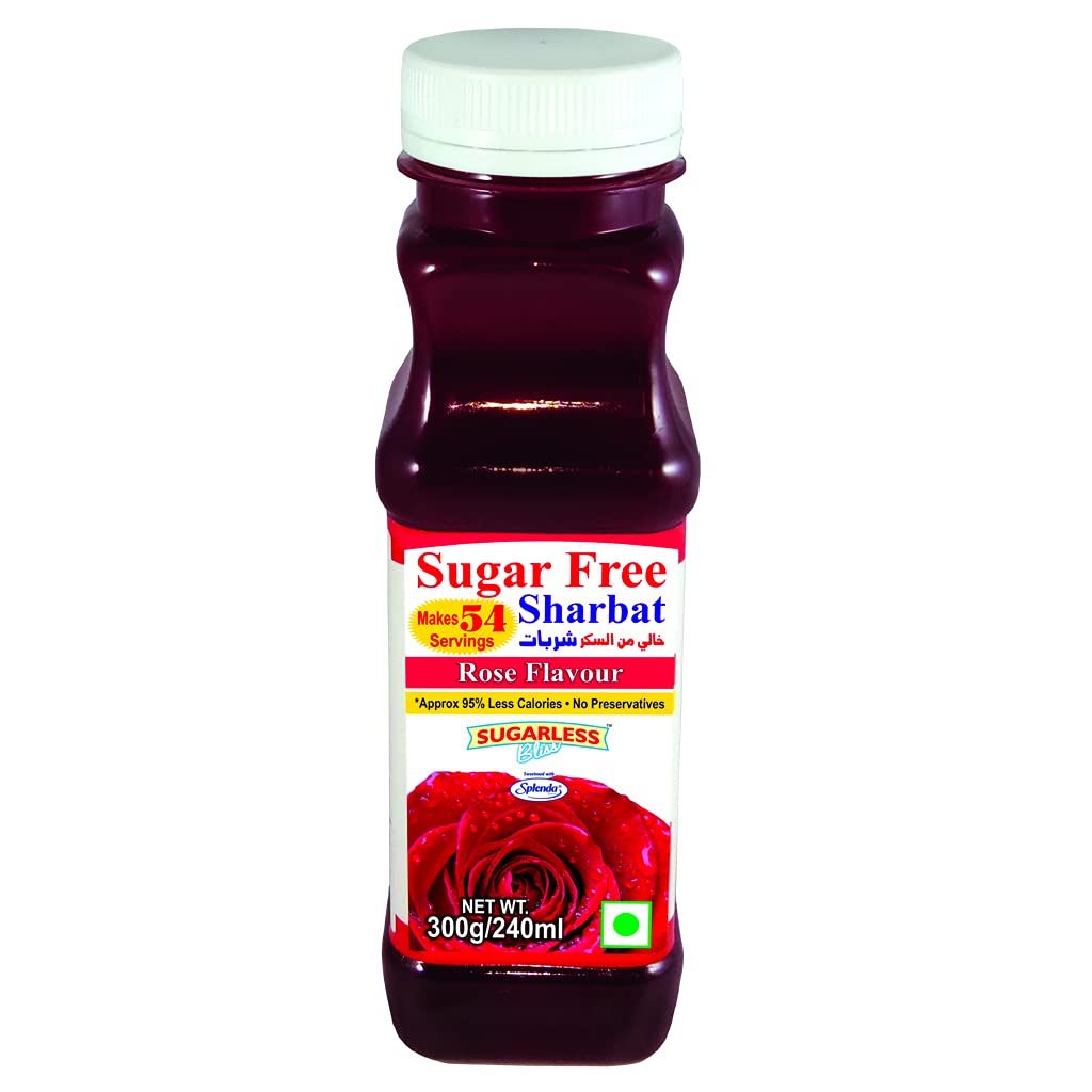 Sugarless Bliss Sugar Free Rose Syrup Image