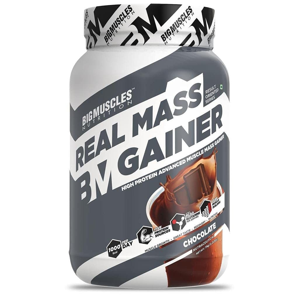 BigMuscles Nutrition Real Mass Gainer Image