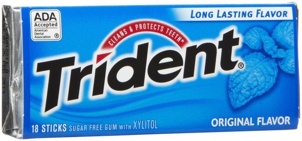 Trident Original Sugar Free Gum Image