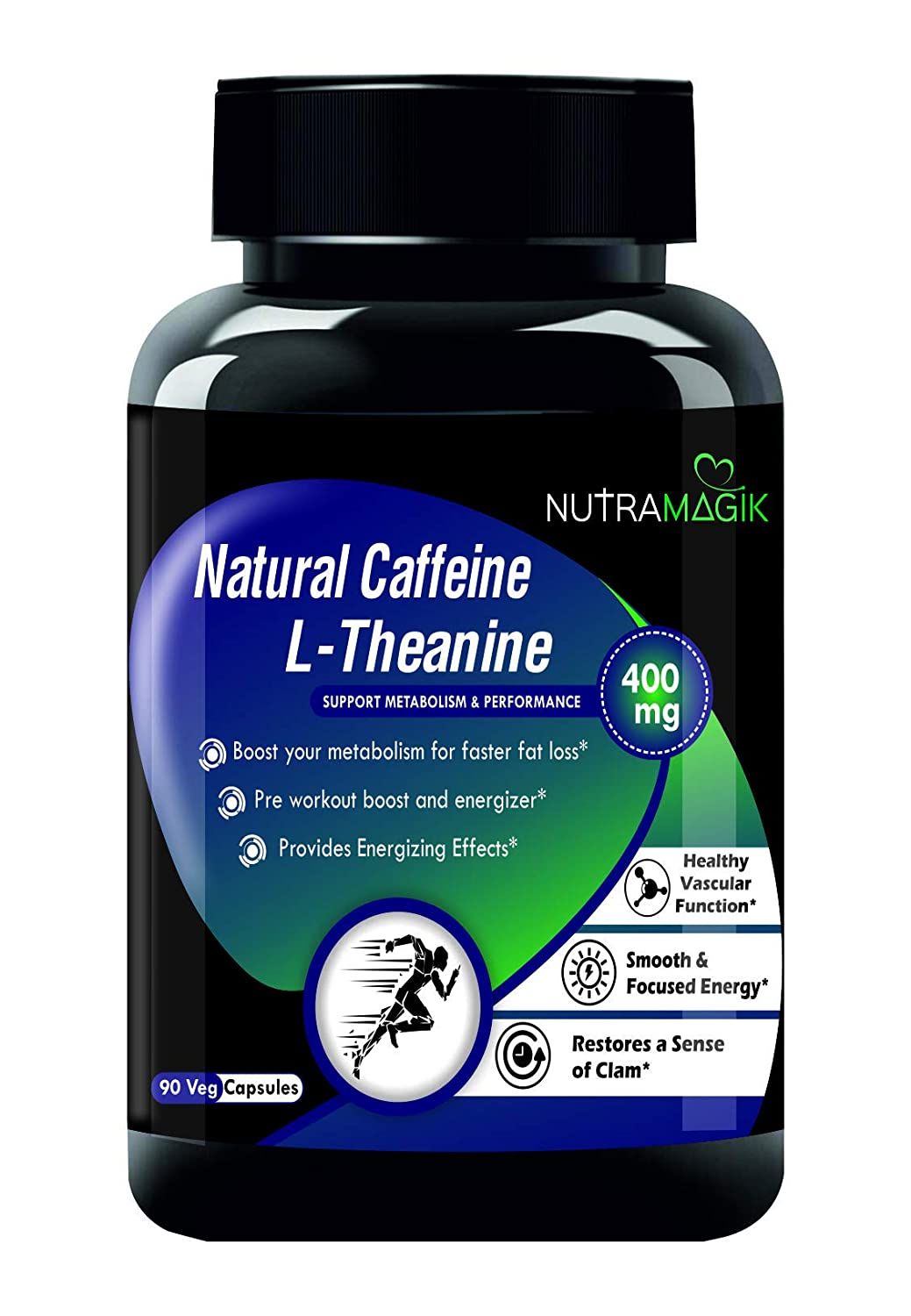 Nutramagik Natural Caffeine Plus L-Theanine Image