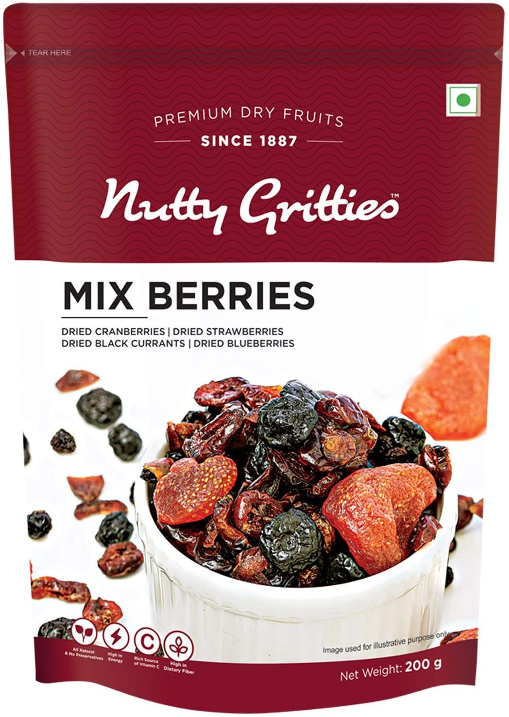 Nutty Gritties Mix Berries Image