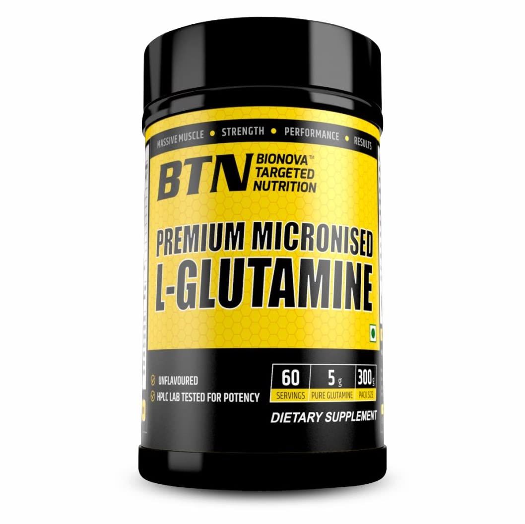BTN Sports Premium Micronised L Glutamine Powder Image