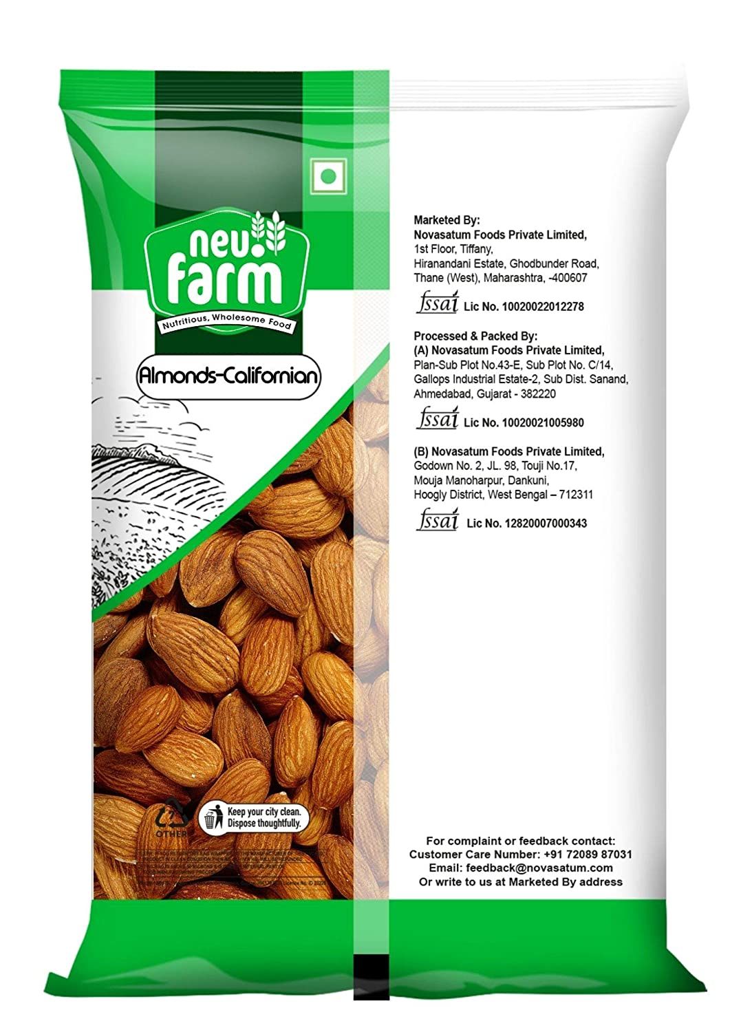Neu Farm California Almond Image