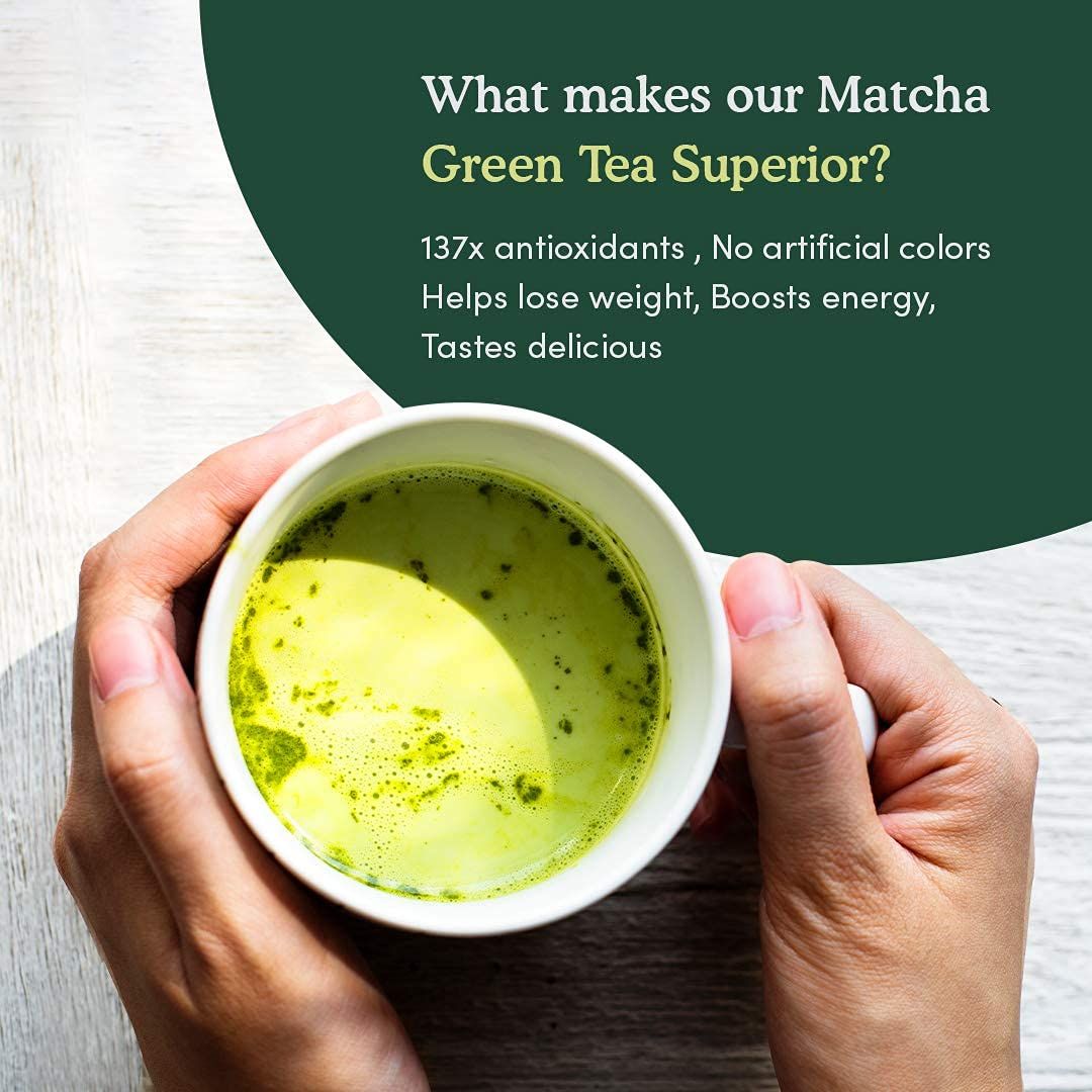 Vahdam Certified Japanese Matcha Green Tea Powder Image