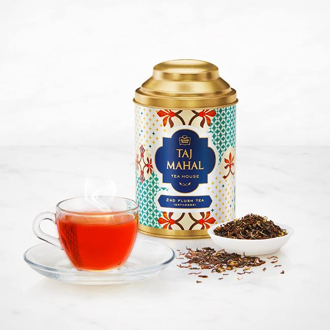 Taj Mahal Darjeeling Second Flush Tea Tin Image