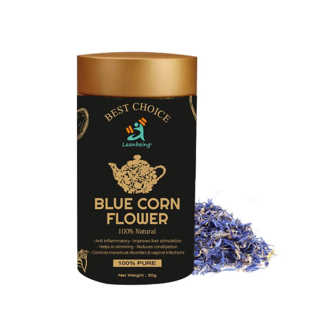 Leanbeing Pure Blue Corn Flower Image