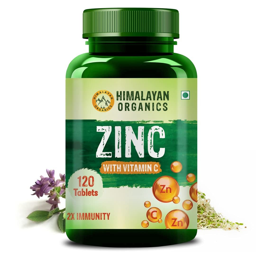 Himalayan Organics Zinc With Vitamin C Image