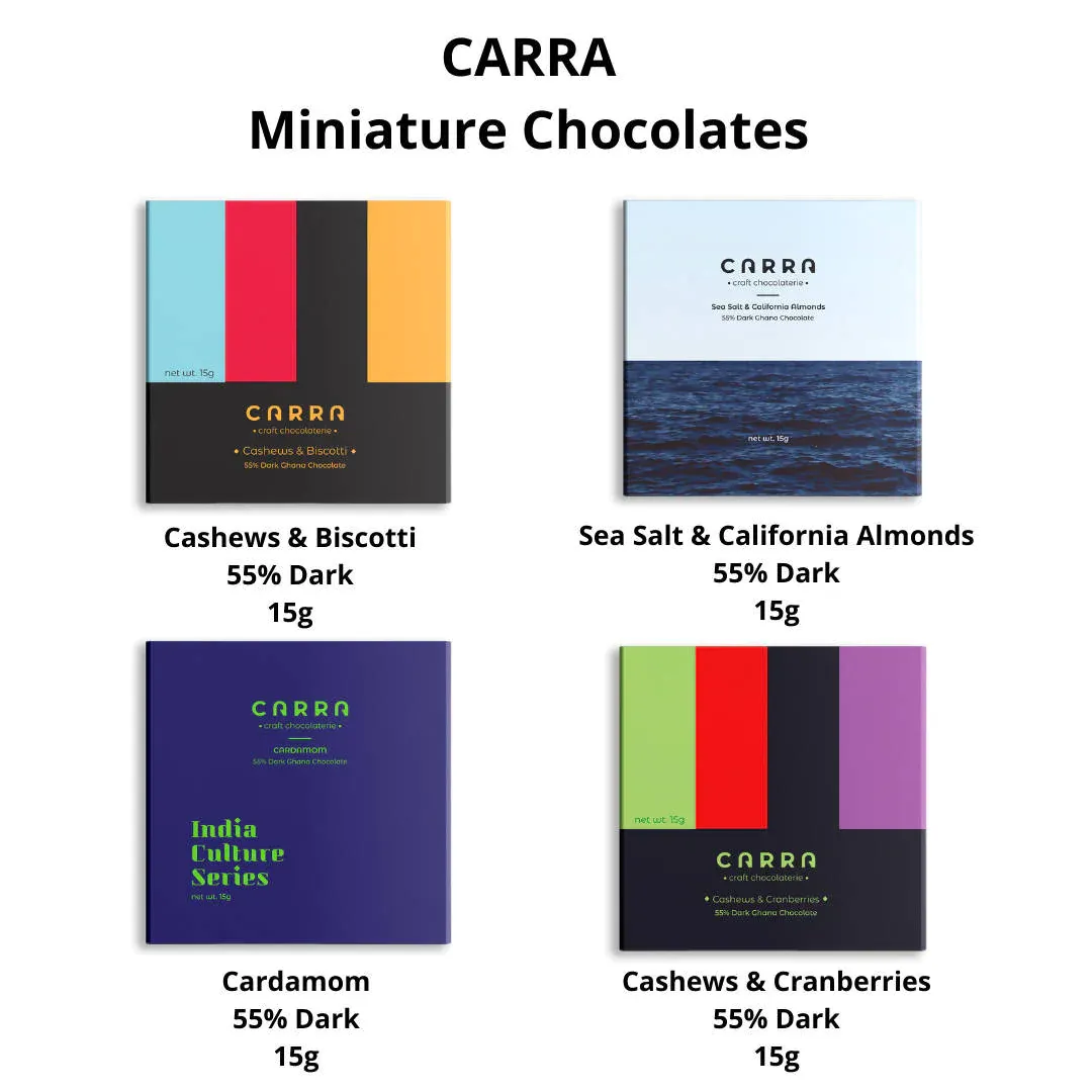 Carra Miniature Chocolate Bars Image