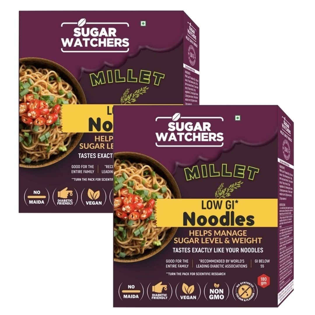 Sugar Watchers Low GI Millet Noodles Image