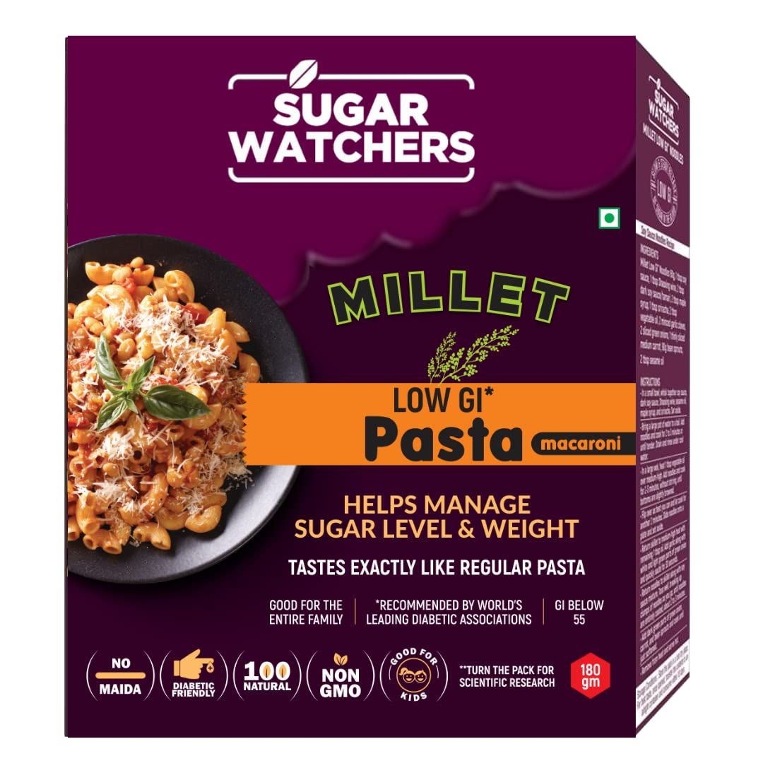 Sugar Watchers Low GI Millet Pasta Image