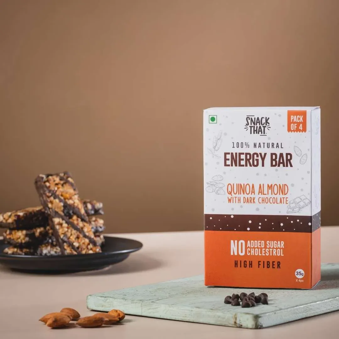 Snack That Quinoa Almond Energy Bars Image