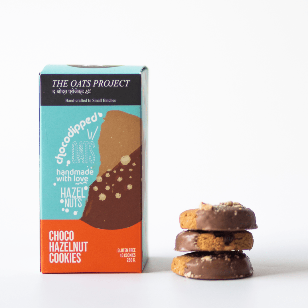 The Oats Project Choco Hazelnut Cookies Image