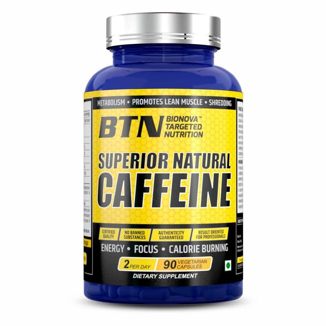 BTN Sports Superior Natural Caffeine Supplement Image