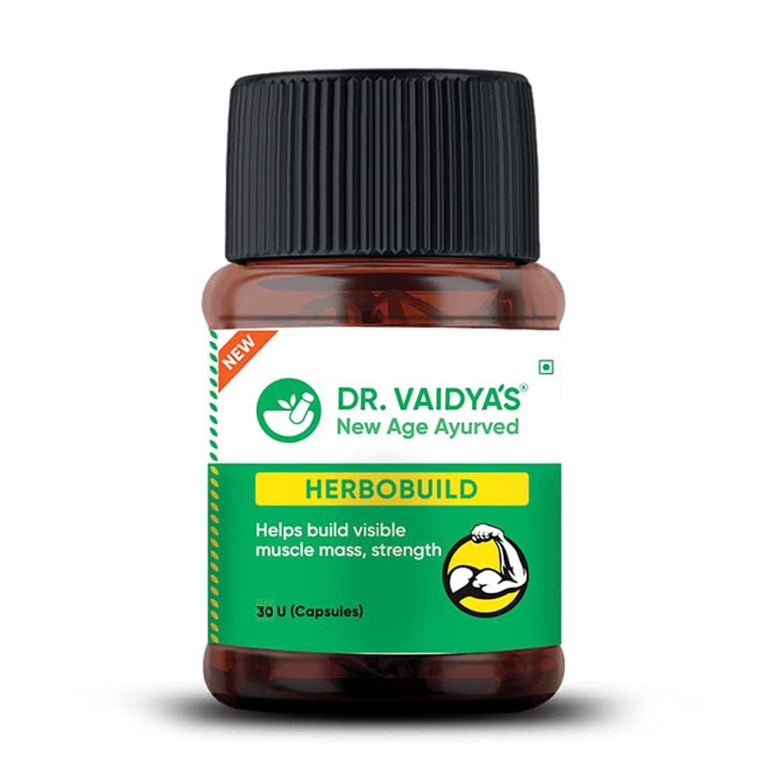 Dr Vaidya's Herbobuild Ayurvedic Capsules Image