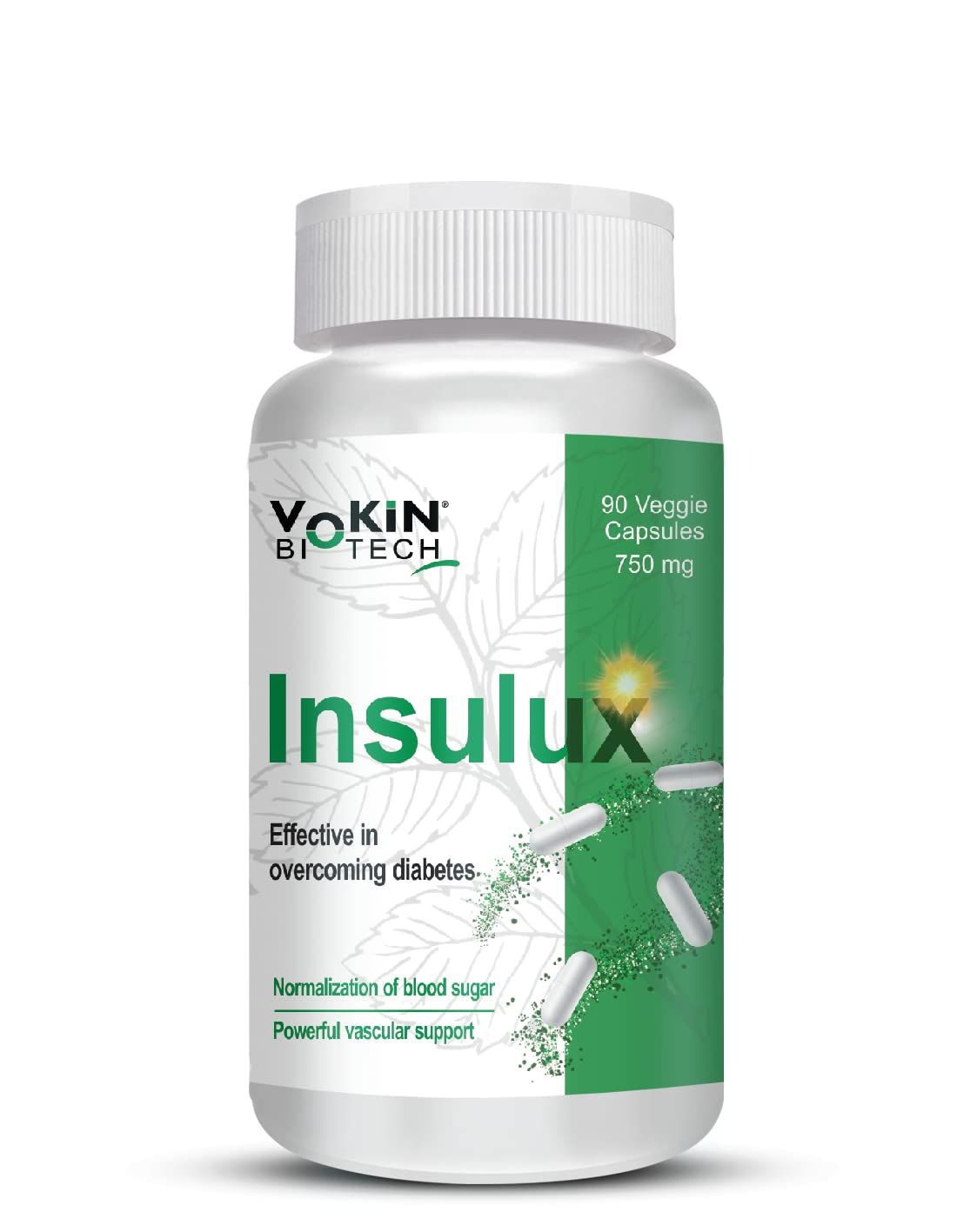 Vokin Biotech Herbal Insulux Capsules Image