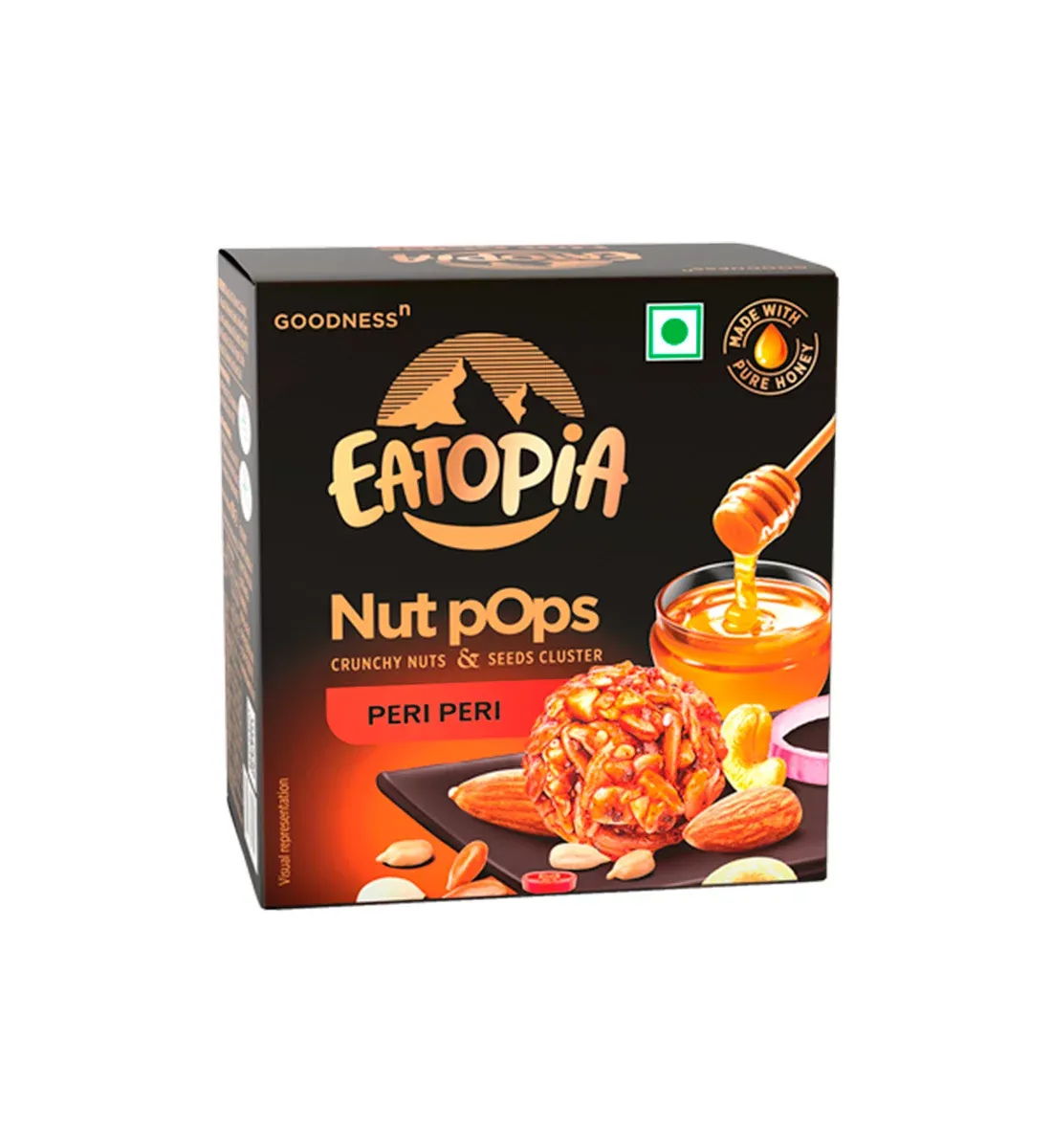 Eatopia Nut Pops - Peri Peri Image