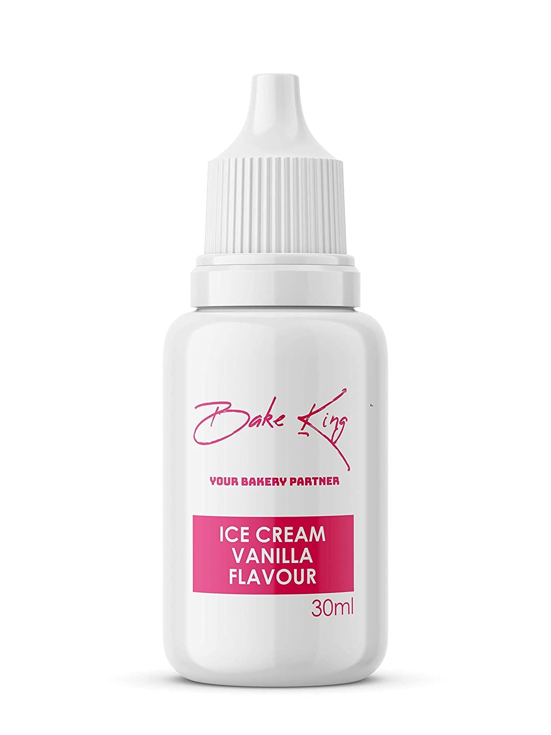 BAKE KING Ice Cream Vanilla Flavour Image