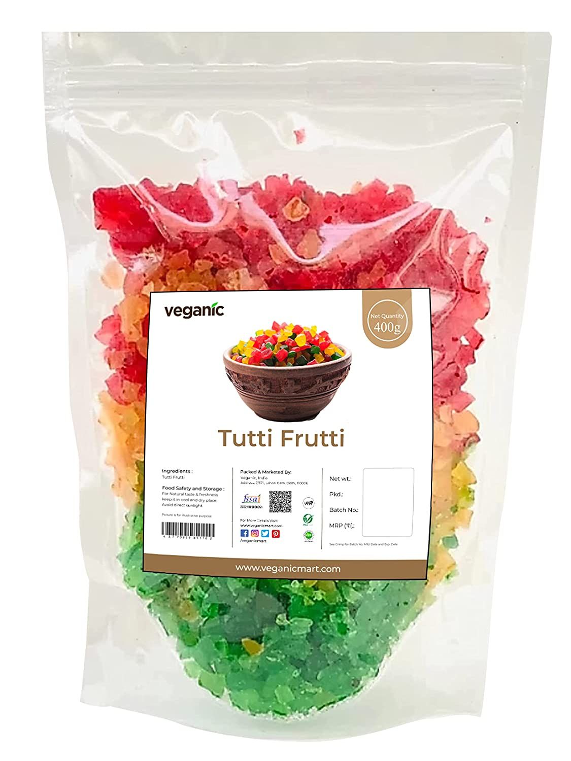 Veganic Tutti Frutti Mix Image