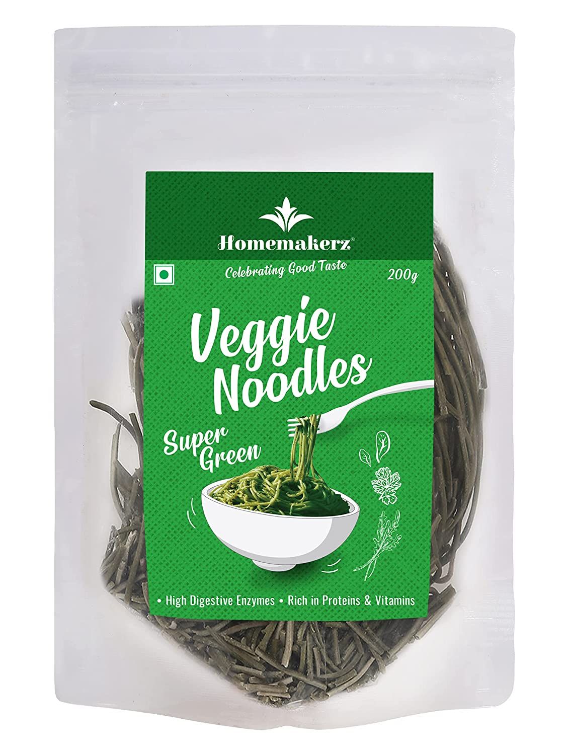 Homemakerz Super Green Hakka Noodles Image
