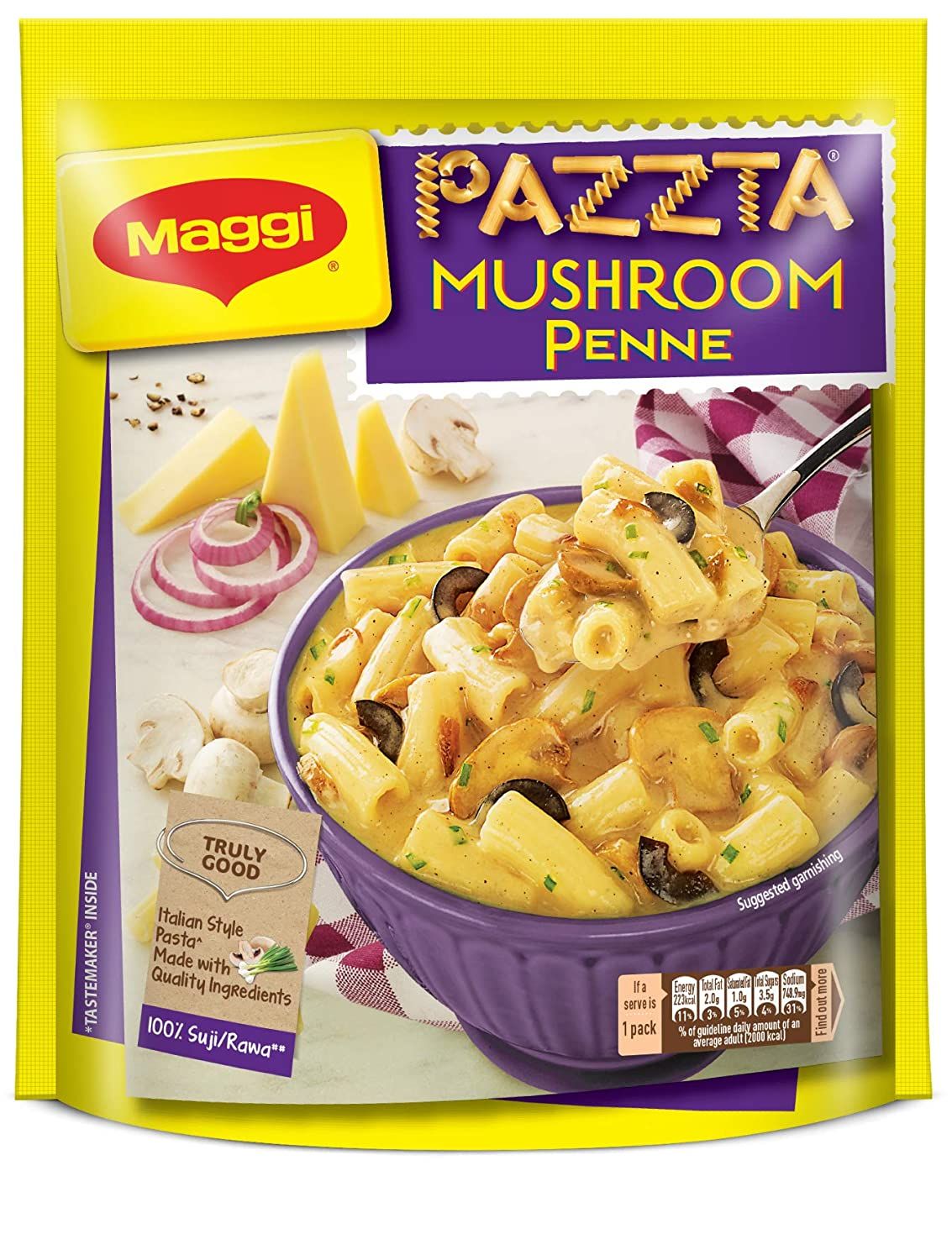 Maggi Pazzta Instant Pasta Mushroom Penne Image