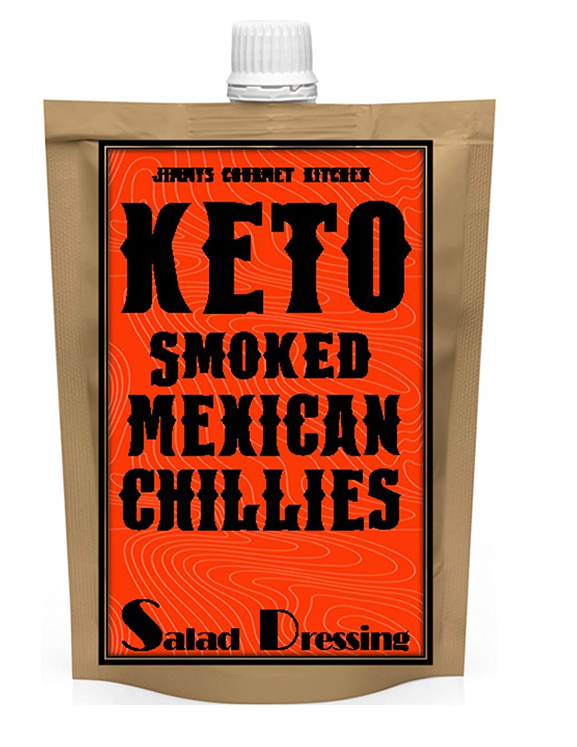 Jimmy's Gourmet Kitchen Keto Salad Dressing Smoked Mexican Chilies Image