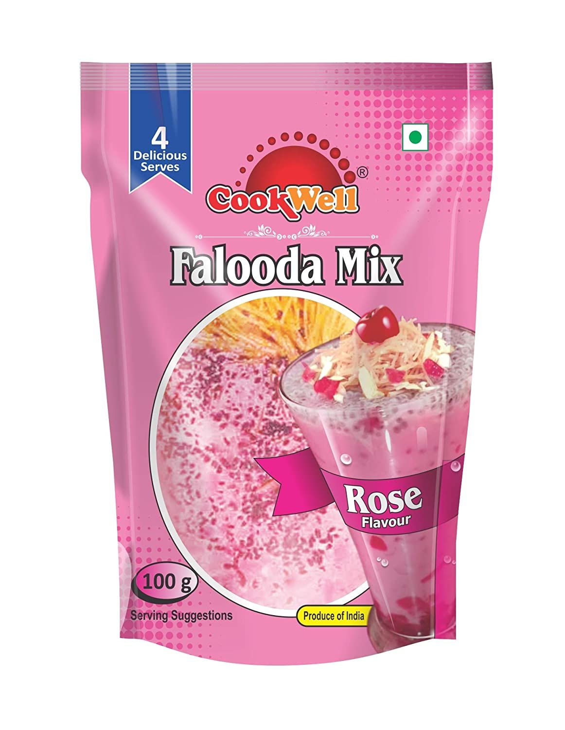 Cookwell Falooda Mix Rose Image