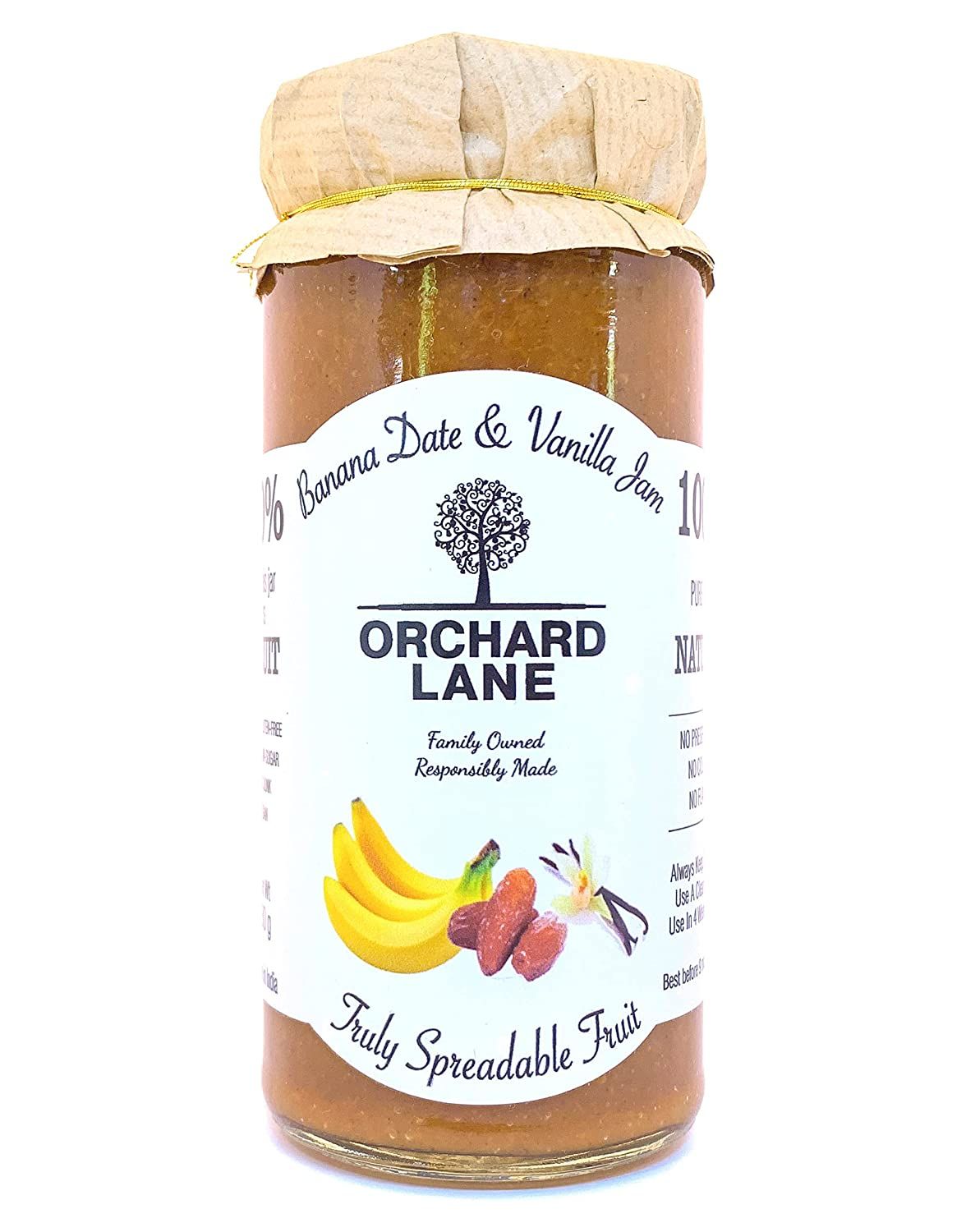 Orchard Lane Banana Date & Vanilla Jam Image
