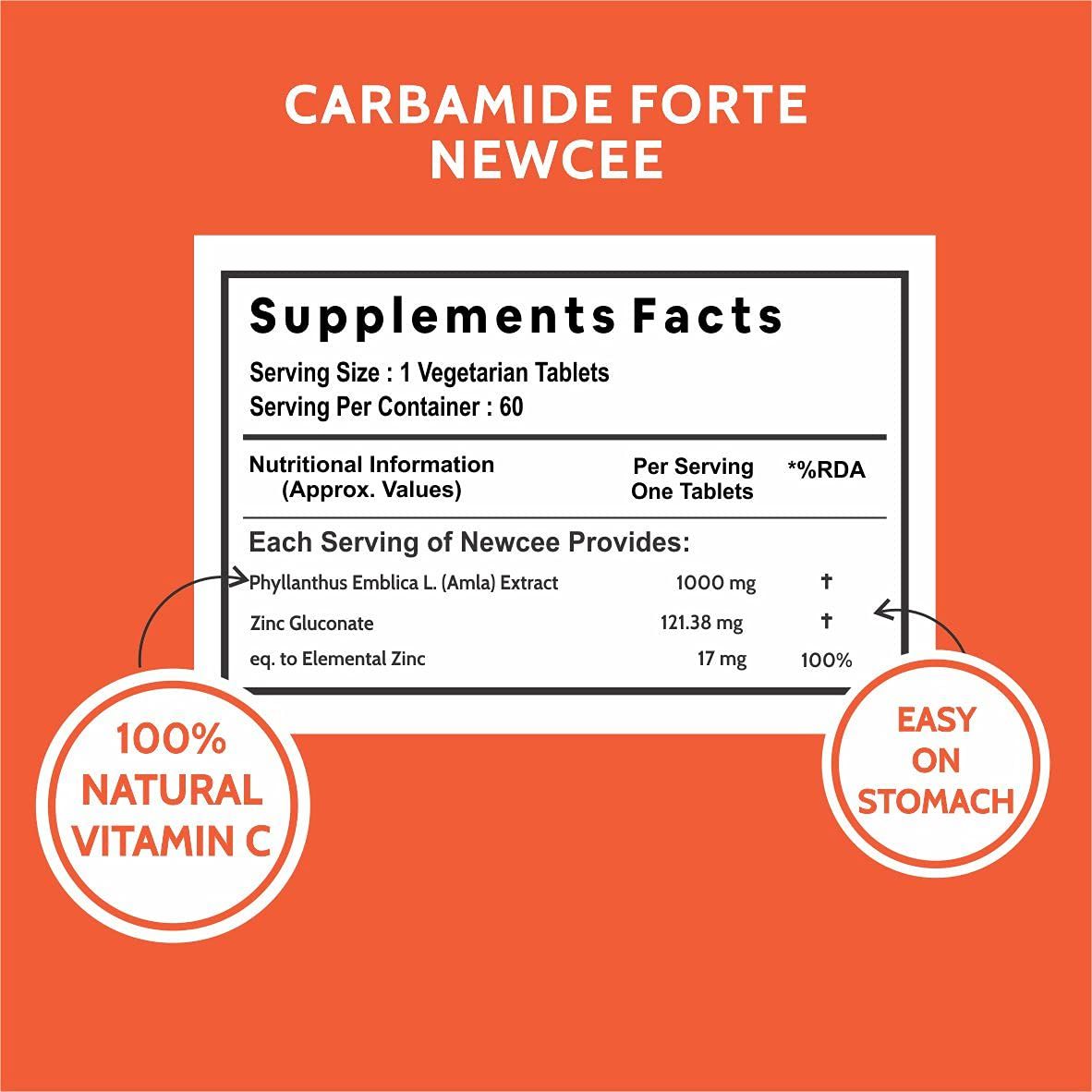 Carbamide Forte Natural Vitamin C Image