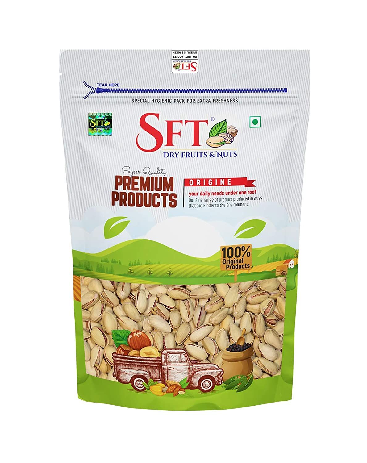SFT Pistachios Roasted And Salted Image