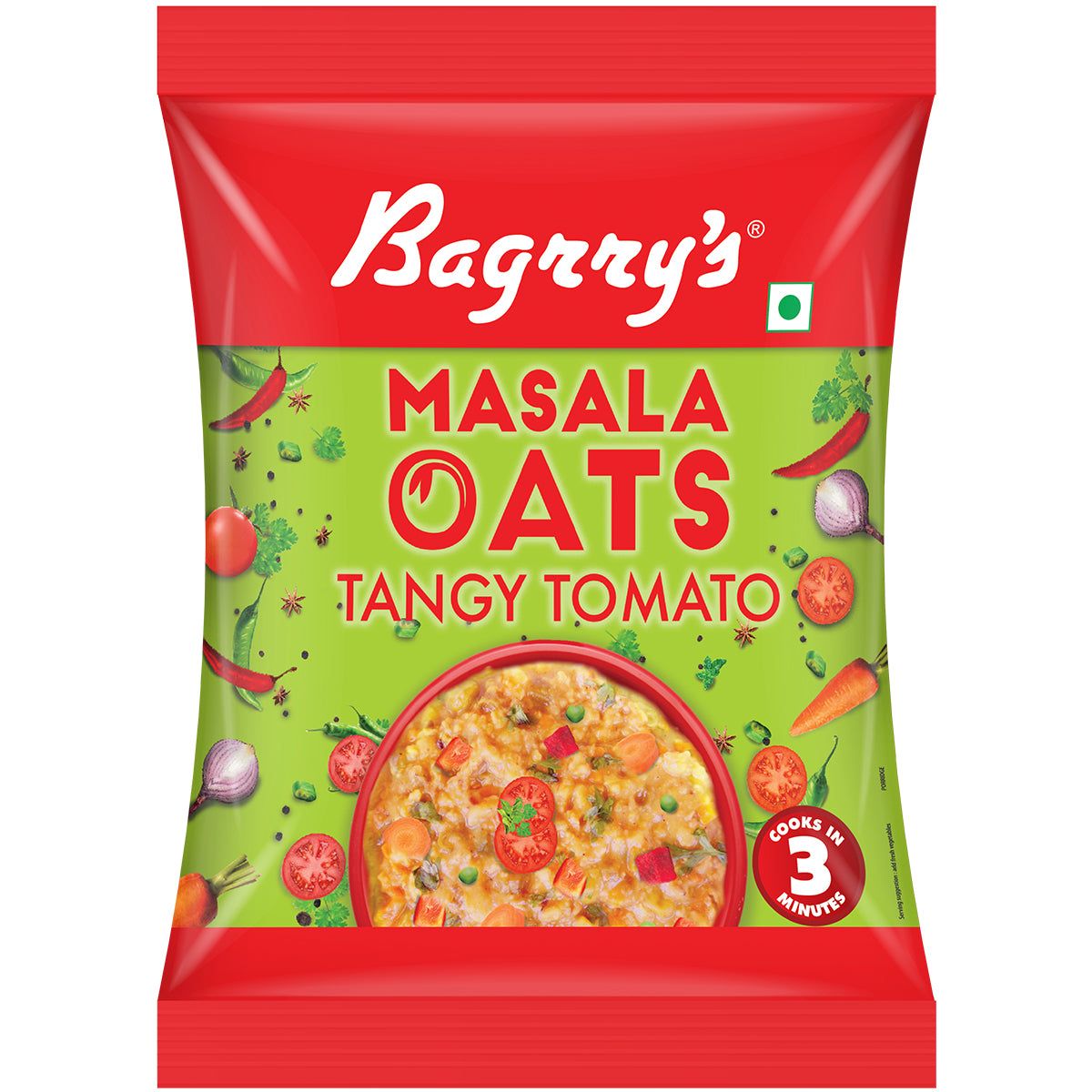 Bagrry's Masala Oats Tangy Tomato Image