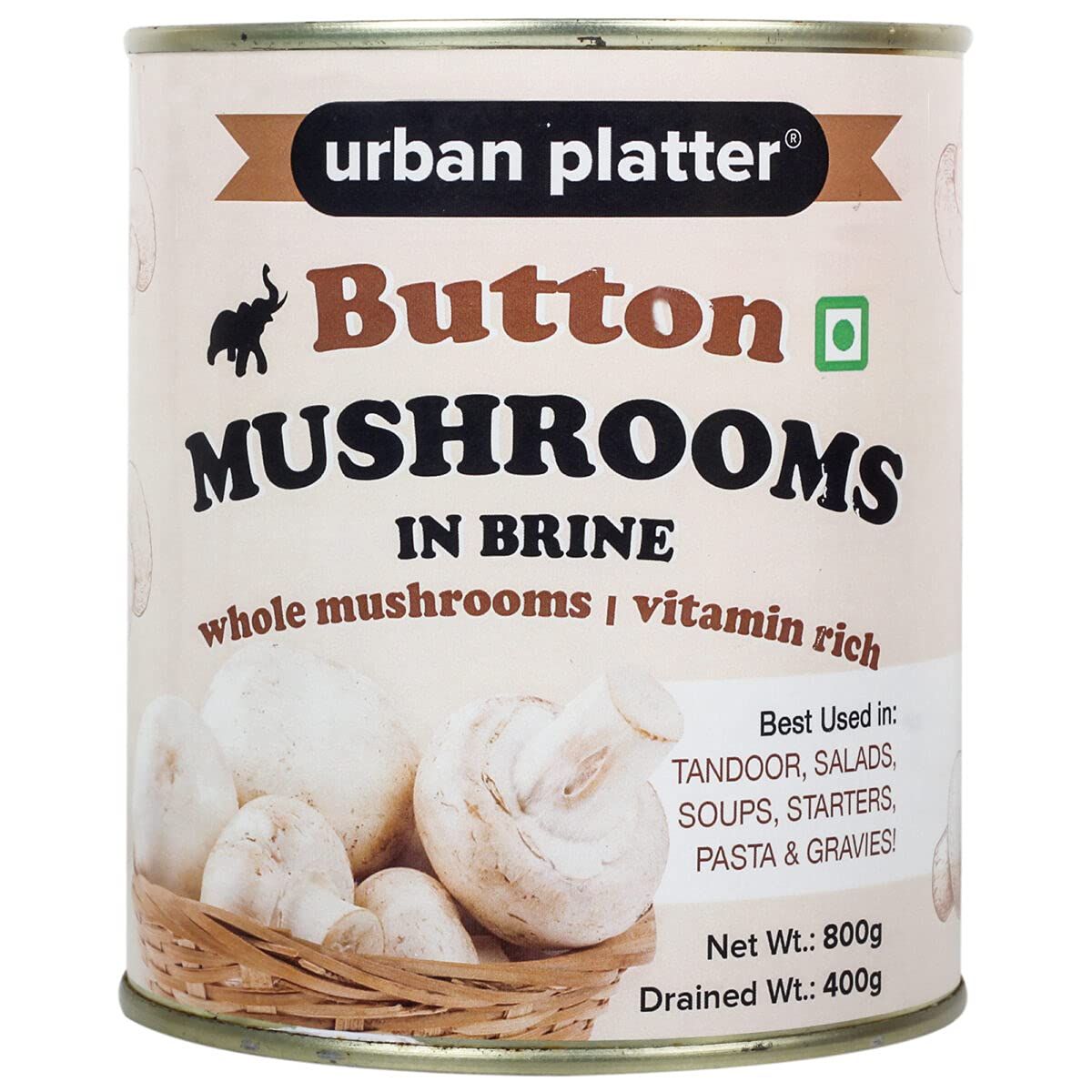 Urban Platter Button Mushrooms Image