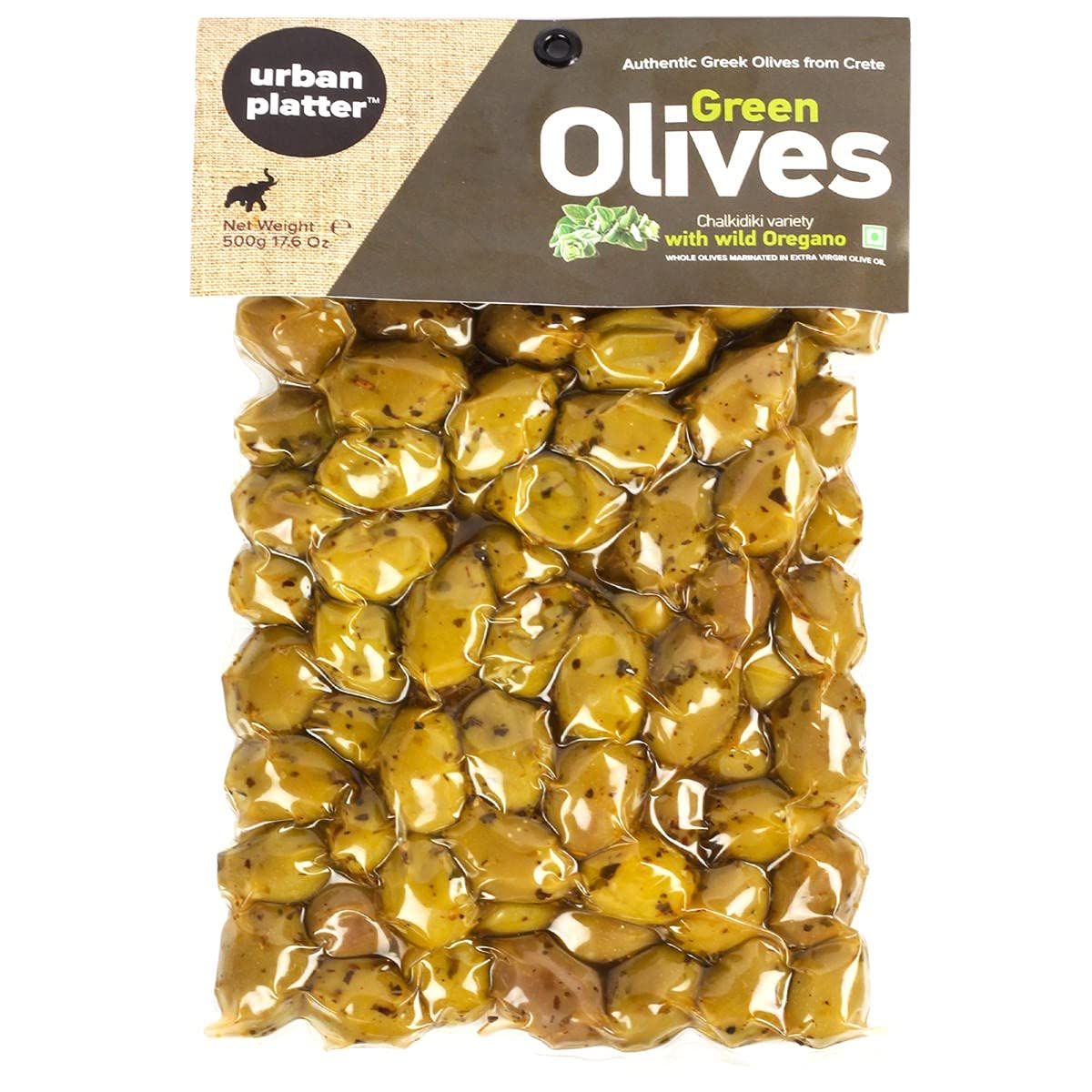 Urban Platter Green Olives Image
