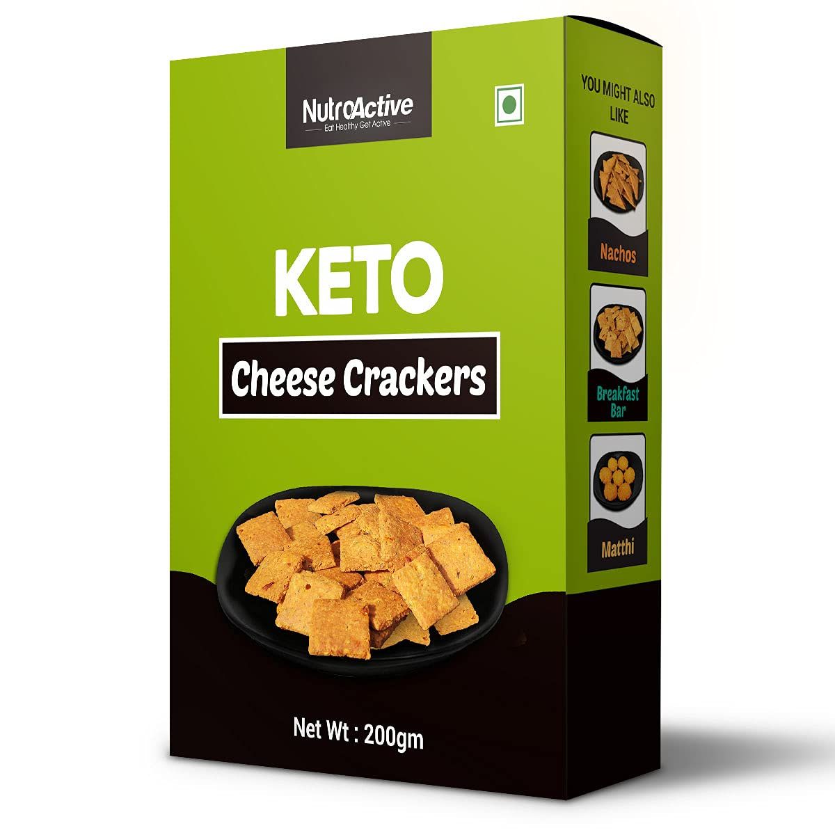 Nutro Active Cheese Crackers Image