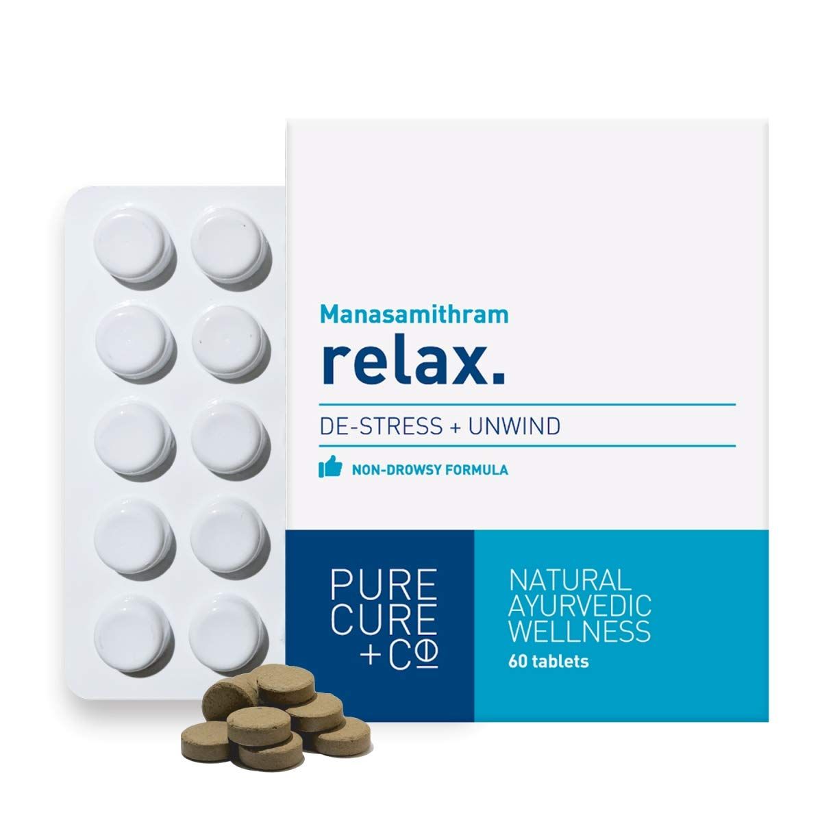 Pure Cure +Co Manasamitharam Relax Tablets Image