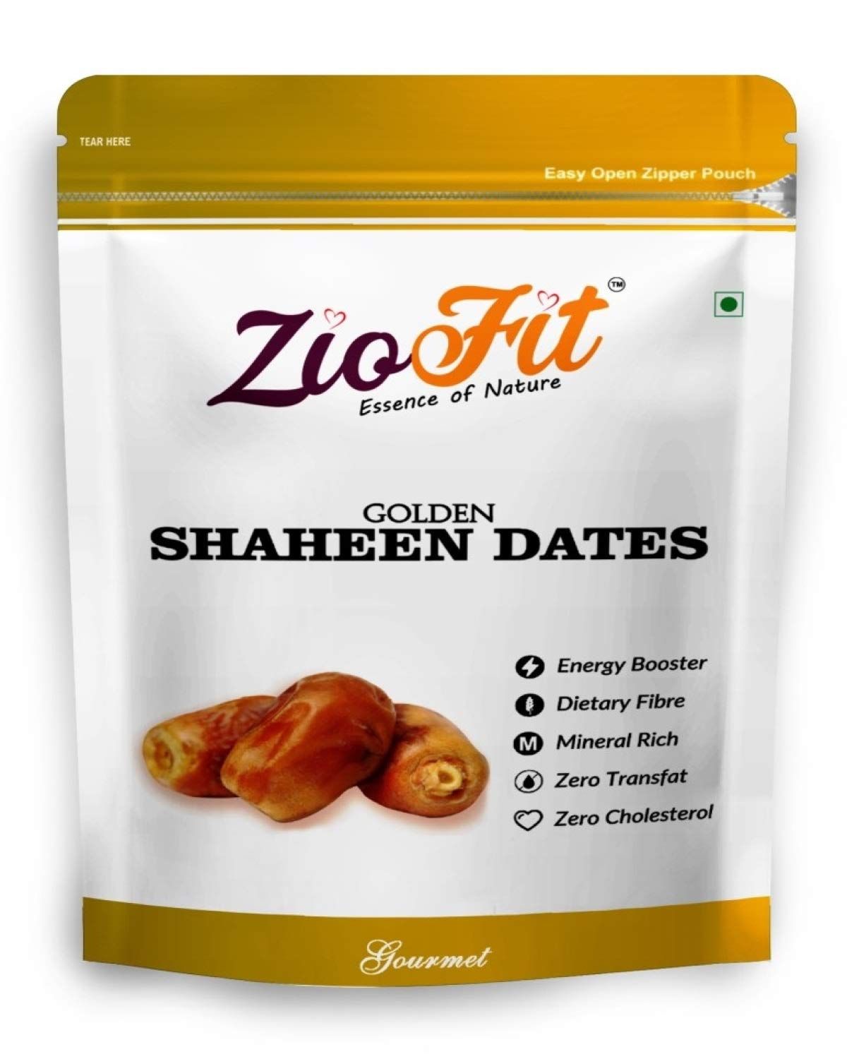 Ziofit Golden Shaheen Dried Dates Image