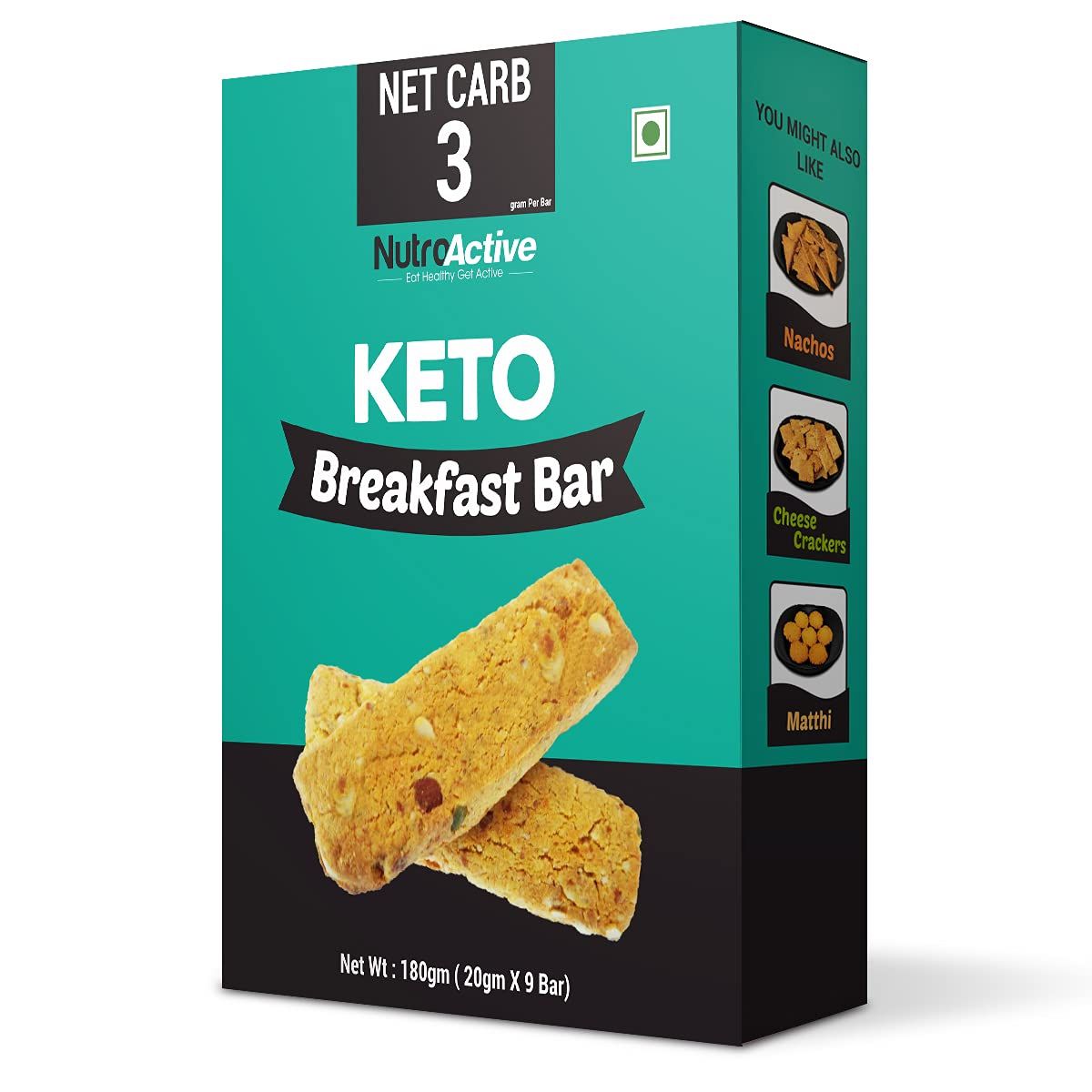 Nutroactive Keto Breakfast Bar Image