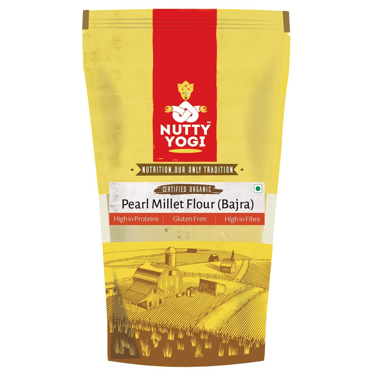 Nutty Yogi Gluten Free Pearl Millet Flour Image
