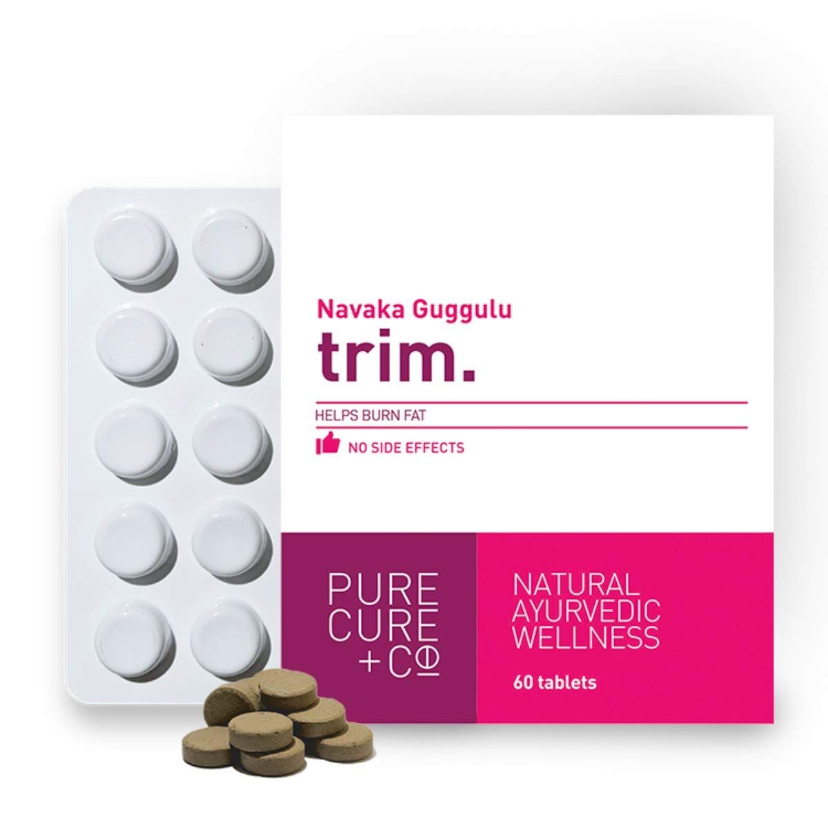 Pure Cure +Co Navaka Guggulu Trim Tablets Image