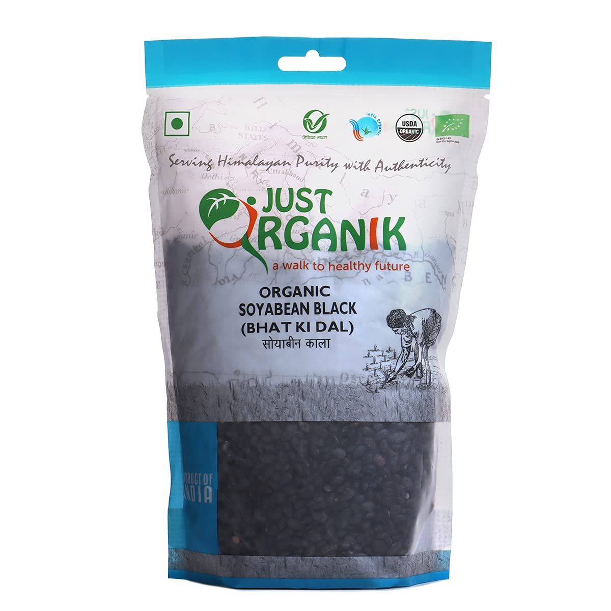 Just Organik Soyabean Black Image