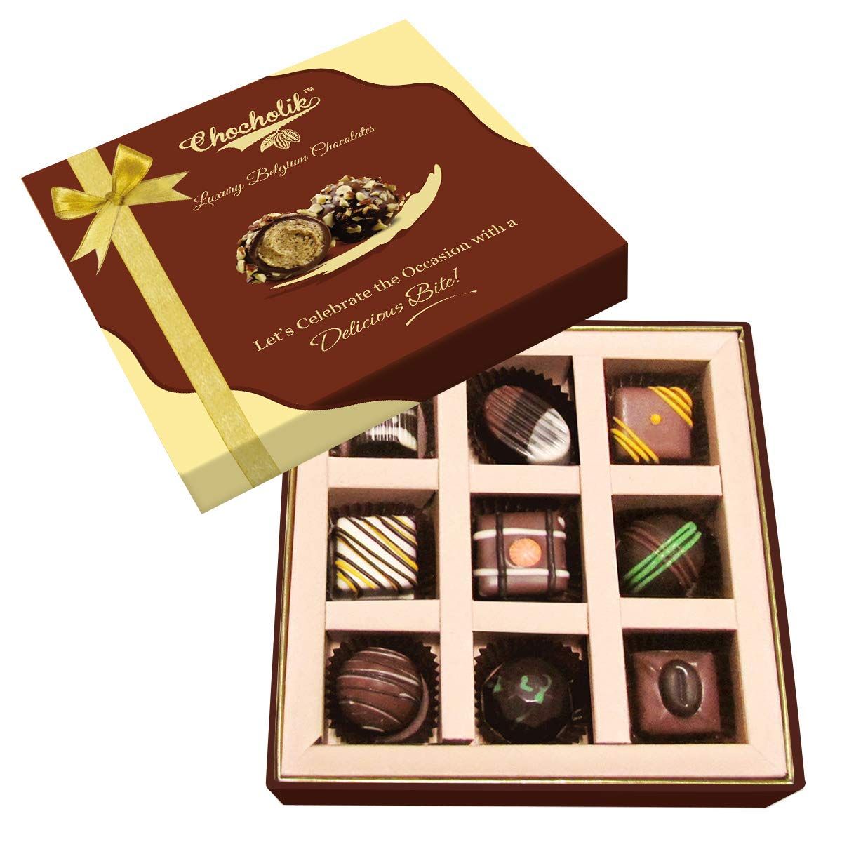 Chocholik Gift Box Mouth Watering Collection of Belgium Chocolate Box Image