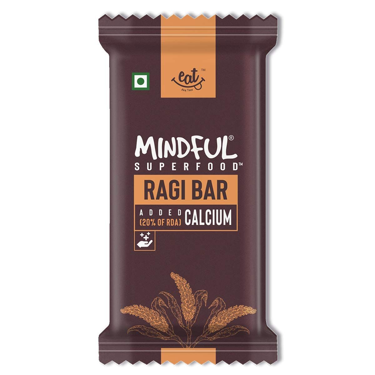 Mindful Gluten Free Ragi Millet Granola Energy Healthy Snack Bar Image
