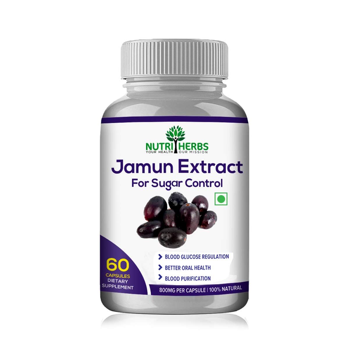 Nutriherbs Natural And Organic Jamun Seed Extract Image