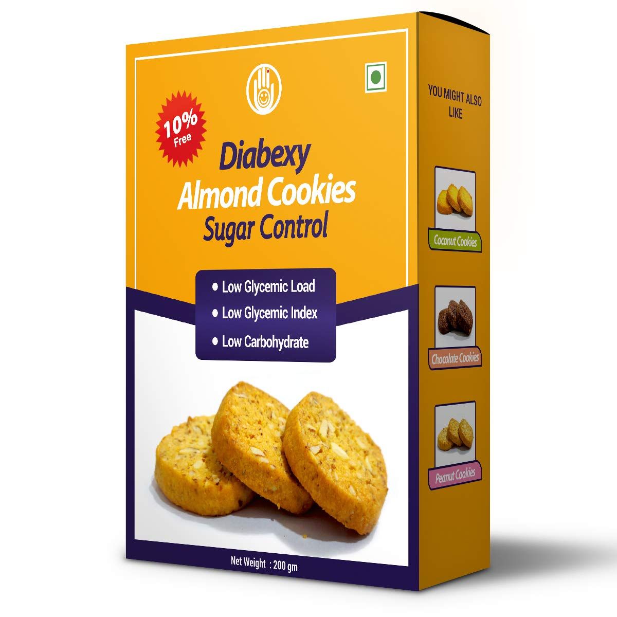 Diabexy Almond Cookie Sugar Control for Diabetes Image