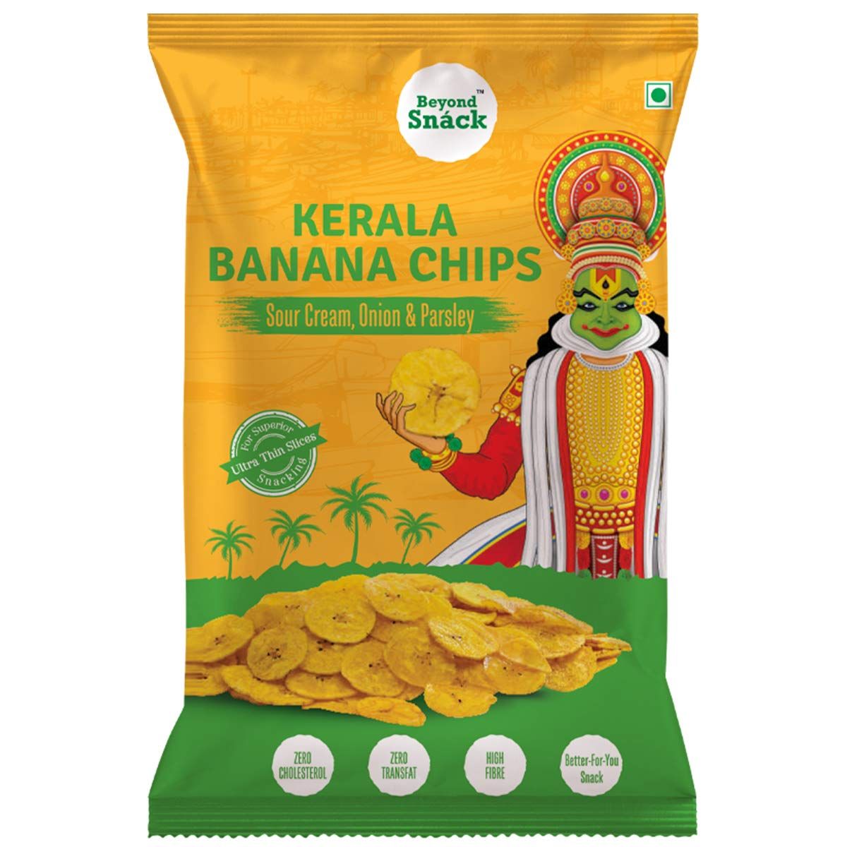 Beyond Snack Kerala Banana Chips Sour Cream Onion & Parsley Image